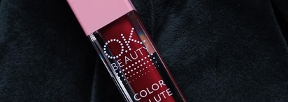 Рисуя Диту. Макияж в стиле Диты фон Тиз с помадой OK Beauty Color Salute Matt & Stay в оттенке Dita
