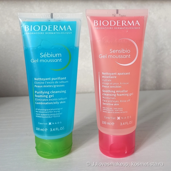 Любимые гели для умывания от Bioderma. Сравнение двух версий | Отзывы ...