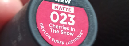 Самая летняя фуксия. Revlon Super Lustrous Lipstick в оттенке №023, Cherries in the Snow