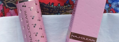 Вишневый вечер в раю с матовой губной помадой Forever Matte Lipstick от Naj Oleari 05