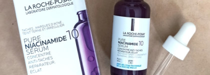 La Roche-Posay Niacinamide 10 сыворотка для лица с ниацинамидом против пигментных пятен на носу
