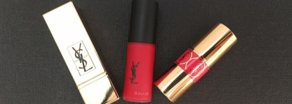 Набор помад Yves Saint Laurent Lip Icons Gift Set- три разных красных