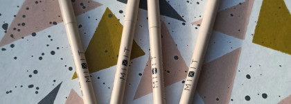 Четыре чудных нюда от Mixit: стойкий автоматический карандаш для губ в оттенках Sexy beige, First kiss, Naked, Savage rose