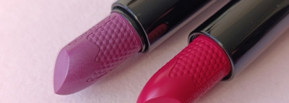 Все побежали и я побежала... не туда. Catrice Shine Bomb Lipstick в оттенках Mystic Lavander и Scandalous Pink