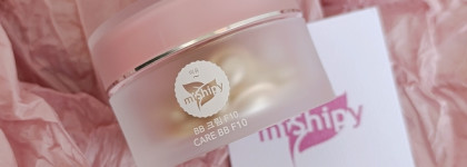 Дорожный формат тонального крема. Сыворотка для лица в капсулах Mishipy Care BB F10