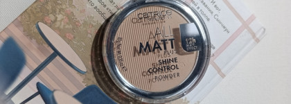 Супер-пудра по цене бургера? Catrice All Matt Plus Shine Control Powder в оттенке 025, Sand Beige