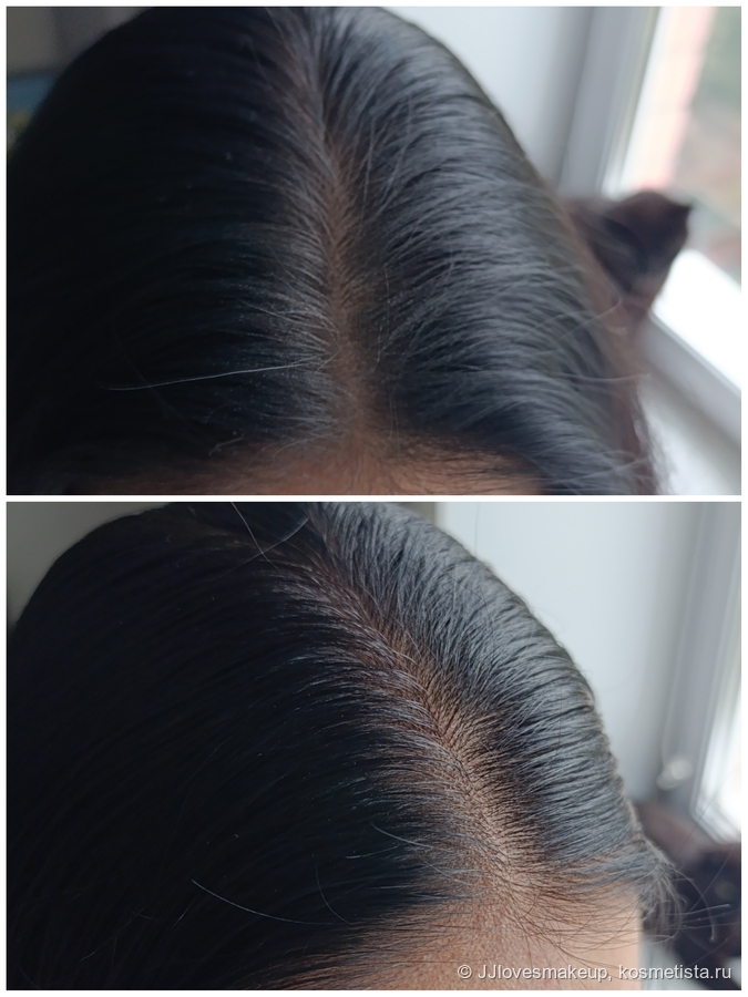 Снизу "до", сверху "после".