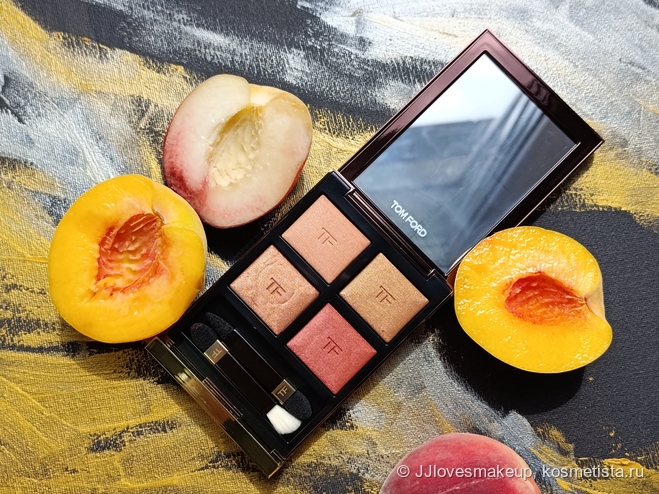 Бескомпромиссный персик от Tom Ford. Палетка теней Eye Color Quad