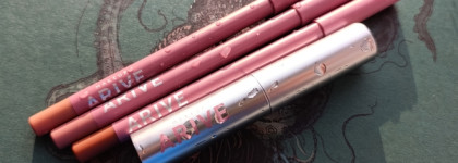 Помада и карандаши - три нюда и рыжик от Arive Makeup