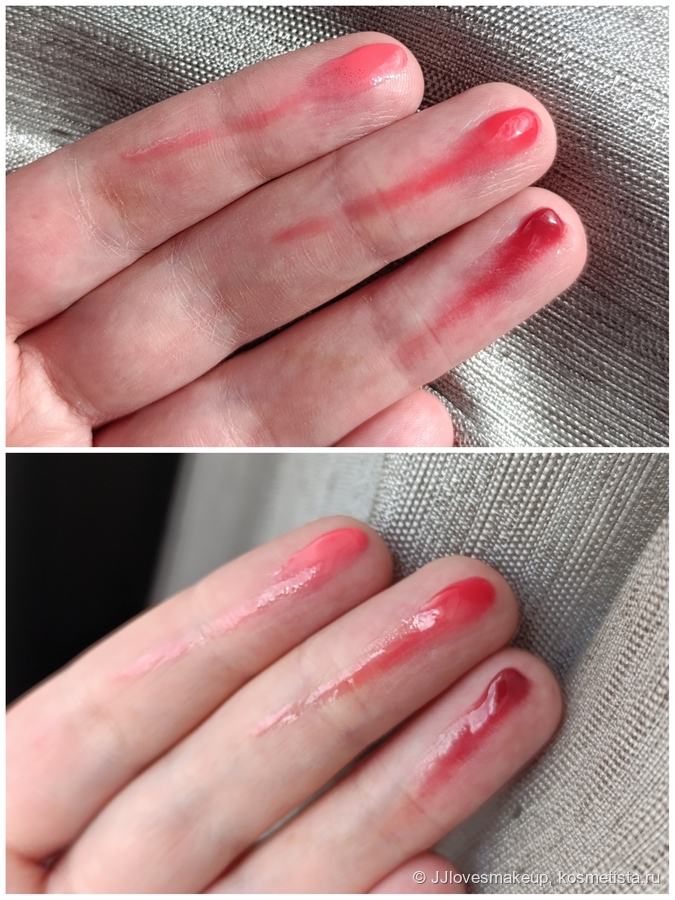 Слева направо: Rose Sorbet, Raspberry Drop, Plum Fiction.