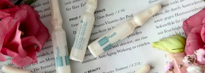 Ампулы MartiDerm Flash - эффект отдохнувшей кожи