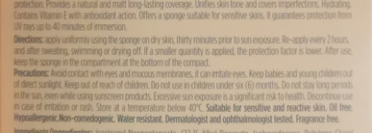 Удивительный Fotoprotector ISDIN Compact 50+spf и матовая кожа под солнцем