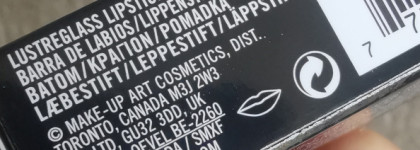 Mac Lustreglass Lipstick 546 Pink Big - синие вспышки на бегониевом небе