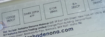 Natasha Denona Mini Gold Palette - старый любимый рок