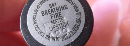 Если бы энергия была цветом. Mac Matte Lipstick 641 Breathing Fire