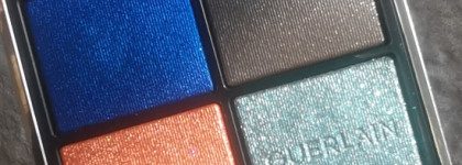 Злая синяя птица счастья Guerlain Ombres G Eyeshadow Quad 370 Mystic Peacock