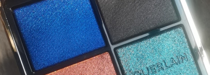 Злая синяя птица счастья Guerlain Ombres G Eyeshadow Quad 370 Mystic Peacock