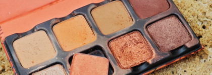 Огонь, огонёк или тлеющая головёшка? Viseart Petit Pro Apricotine Eyeshadow palette