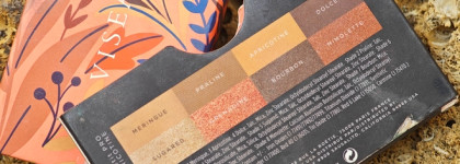 Огонь, огонёк или тлеющая головёшка? Viseart Petit Pro Apricotine Eyeshadow palette