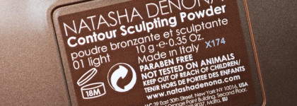 Лучший светлый бронзер в моей коллекции, Natasha Denona Contour Sculpting Powder 01 Light