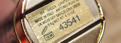 Red Week с Каролиной, прекрасная помада Carolina Herrera Sheer Lipstick 114 Lucky Flush с колпачком в стиле Summer