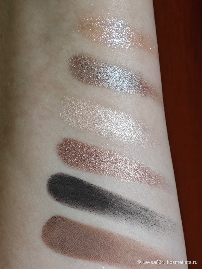 Свотчи пальцем на сухой коже в одно касание