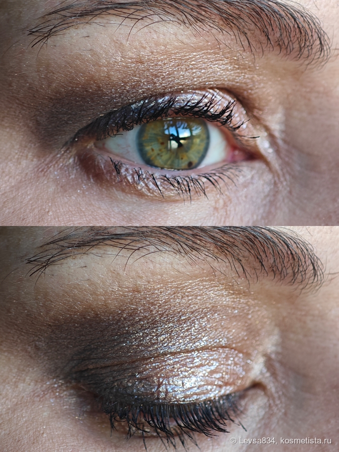 Здесь освещение естественное, Спаркл нанесён пальцем