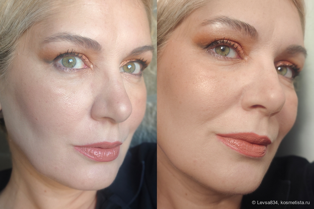 Вот так помада выглядит при разном освещении