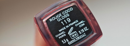 Chanel Rouge Coco Gloss 119 Bourgeoisie - моё любимое средство для губ этой зимой