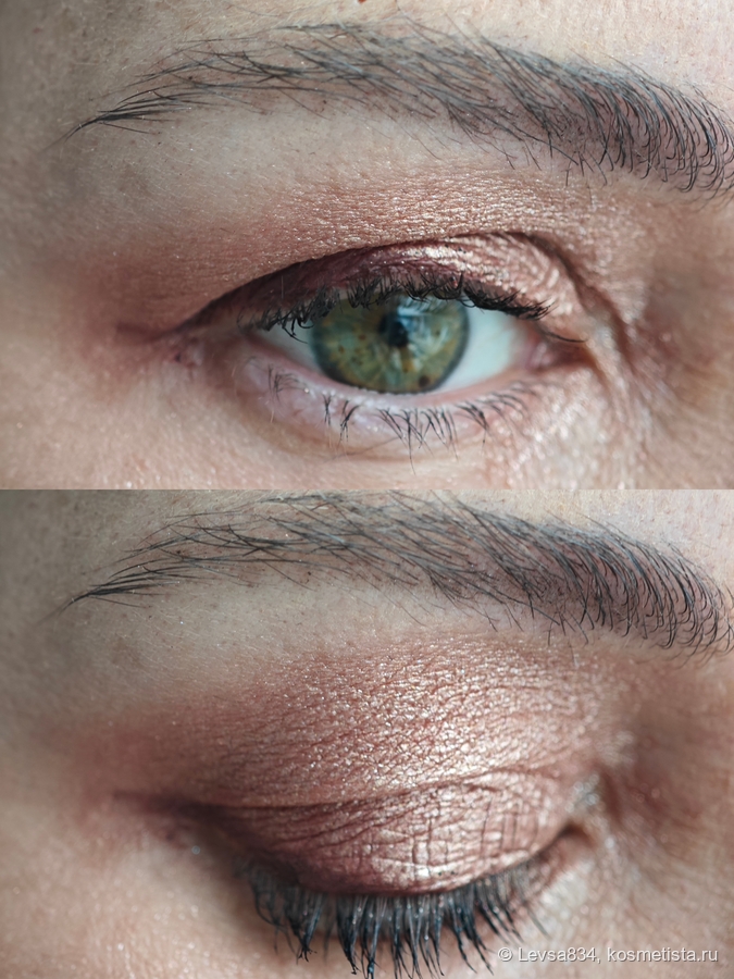 Почти никогда не делаю так, и прошу извинить, накосячила со стрелкой, но и матовый тёмный суховат