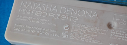 Палетка, появившаяся у меня случайно, и оставшаяся навсегда, Natasha Denona Mini Biba Eyeshadow Palette