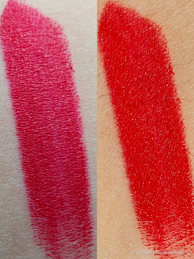 Под яркими солнечными лучами помада словно зажигается