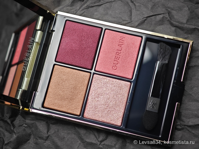 Роскошная и нежная: Guerlain Eyeshadow Quad 530 Majestic Rose