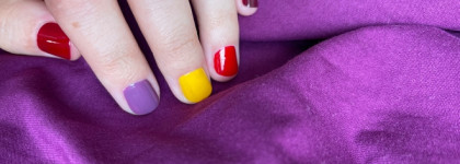 Маникюр по мотивам палитры Уэса Андерсона