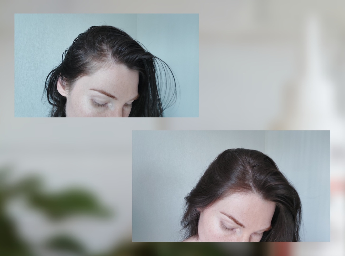 Скраб энзимный для кожи головы, активизирующий рост волос Aravia Enzyme Peel Scrub до/после