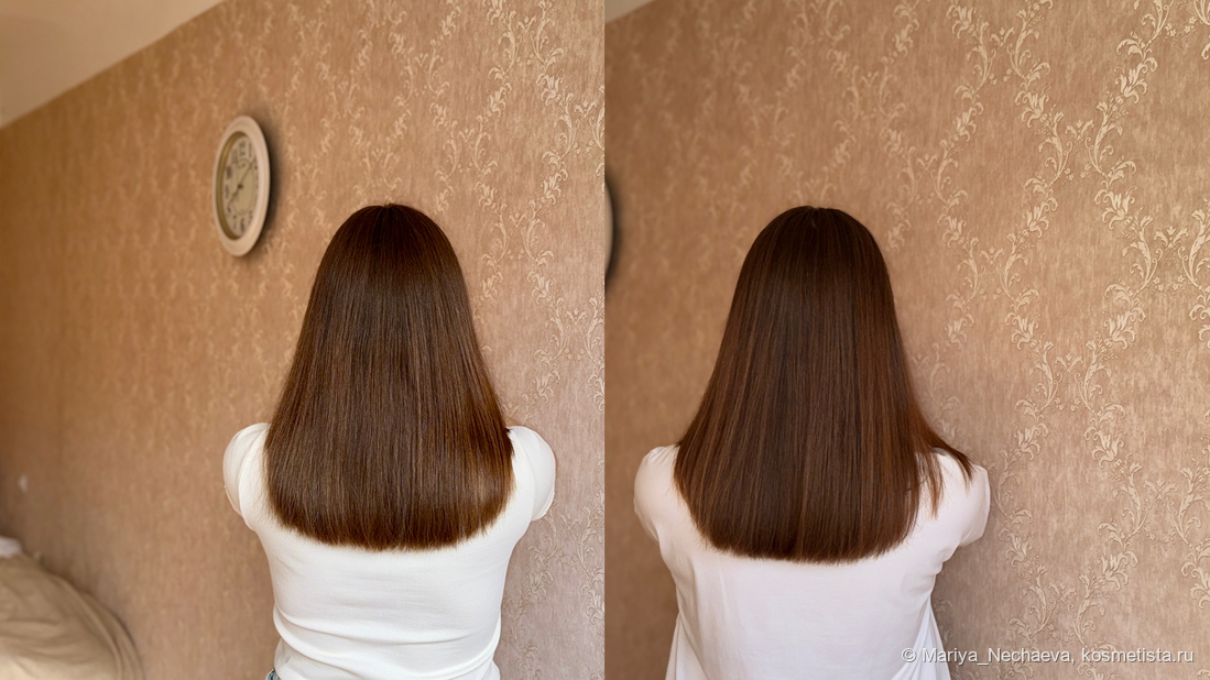 Мои волосы до и после месяца применения лосьона DSD de Luxe 3.4.2