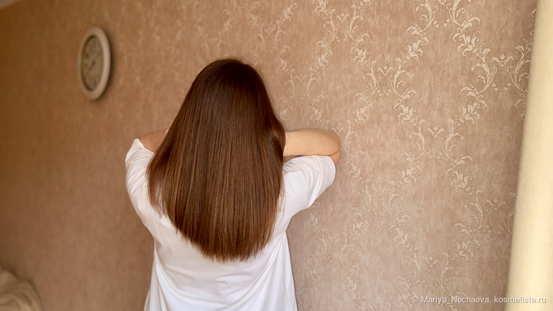 Волосы на второй день после мытья головы с применением лосьона для роста волос DSD de Luxe 3.4.2