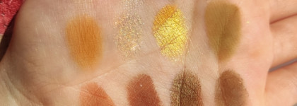 Моя мини-коллекция палеток теней для век