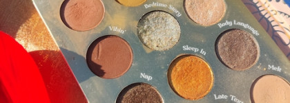 Моя мини-коллекция палеток теней для век