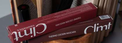 Termo Cocoon Mascara от Climt Cosmetics в оттенках Rich Brown и Ruby Red