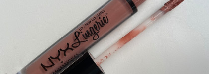 Спустя год дракон приручен. Жидкая помада NYX Lingerie 08 Bedtime Flirt