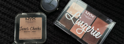 Любимое от NYX: палетка теней Lid Lingerie и румяна-скульптор Sweet Cheeks