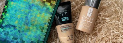 2800 vs 600 руб. Битва титанов #2: Тональные кремы Clinique Even Better SPF 15 vs Maybelline Fit Me