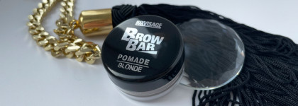 Легкий макияж бровей с помадой Luxvisage Brow Bar в оттенке 1 Blonde