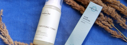 Эффективный дуэт для малоувлажнённой кожи от Booster Bar: Lymfotonic Toner & Aloe Booster Serum