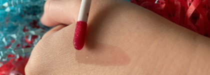 Ежевичный джем на губах. Новинка Kristall Minerals lip oil Glow&Care в оттенке Blackberry