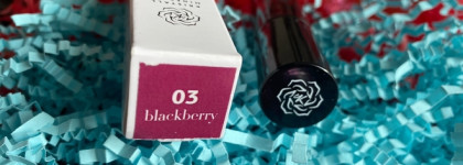 Ежевичный джем на губах. Новинка Kristall Minerals lip oil Glow&Care в оттенке Blackberry