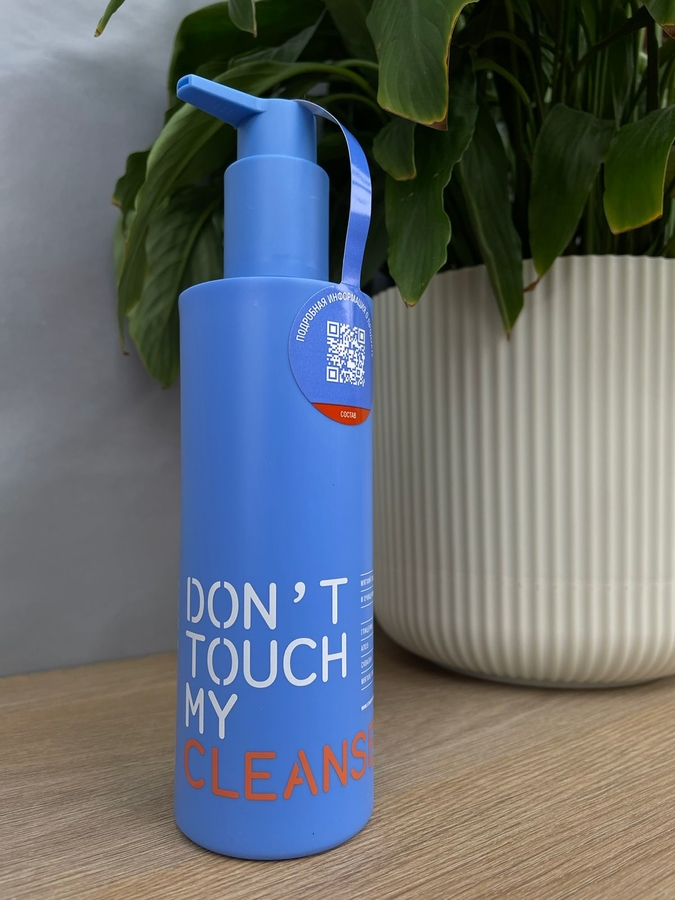 Нежный гель для умывания DON&#39;T TOUCH MY SKIN Cleanser