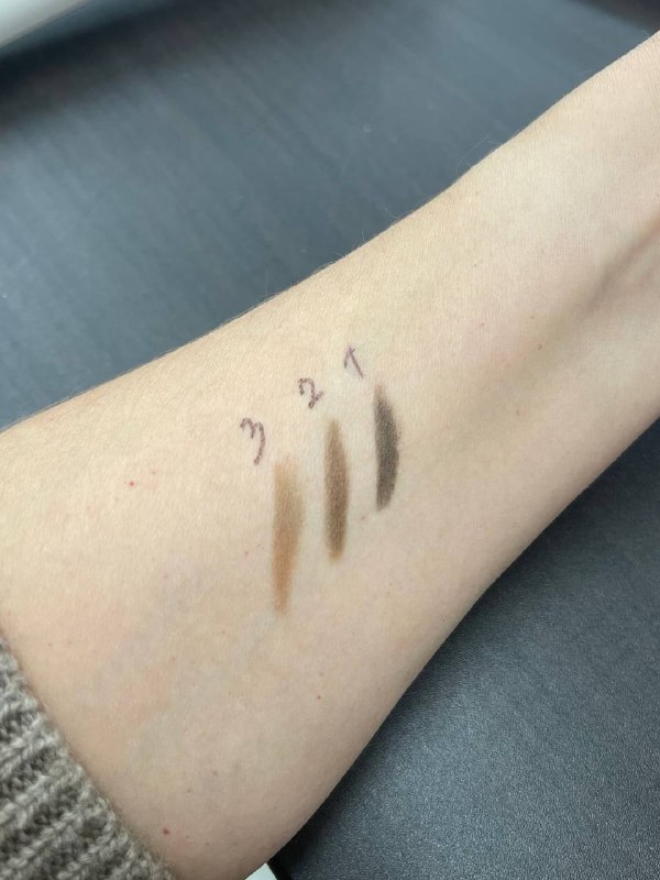оттенки FASIO Powdery Tint Eyebrow
