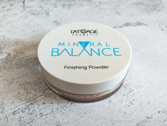 Бюджетная минеральная пудра L'atuage Cosmetic Mineral Balance Finishing ...
